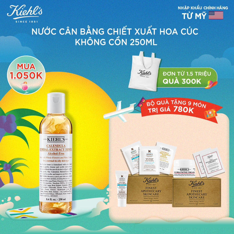 Bộ Nước Cân Bằng Chiết Xuất Hoa Cúc Không Cồn 250ml
