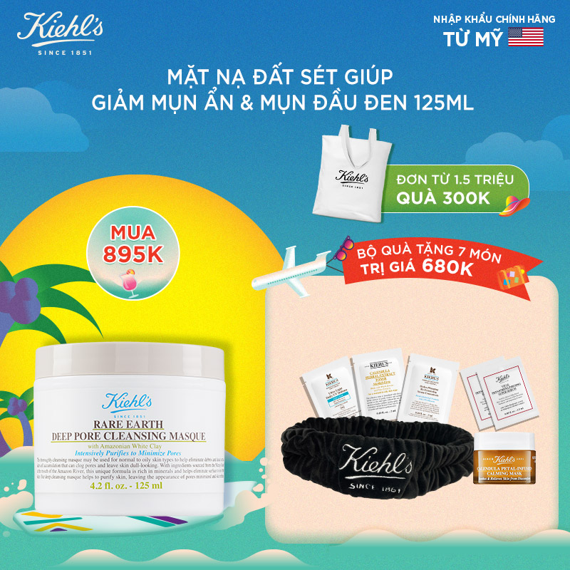 Bộ Mặt Nạ Đất Sét Giúp Giảm Mụn Ẩn Và Mụn Đầu Đen 125ml