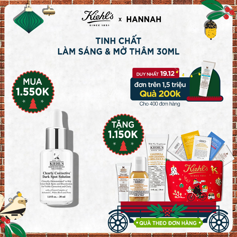 Hannah Set: TINH CHẤT LÀM SÁNG & MỜ THÂM 30ML