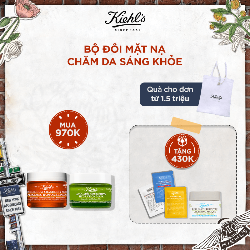 Bộ sản phẩm BỘ MẶT NẠ CHĂM DA SÁNG KHỎE 28ML