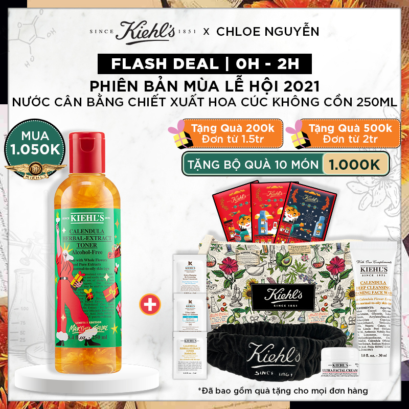 Toner Hoa Cúc Calendula - Phiên bản giới hạn mùa lễ hội Holiday 2021 250ml