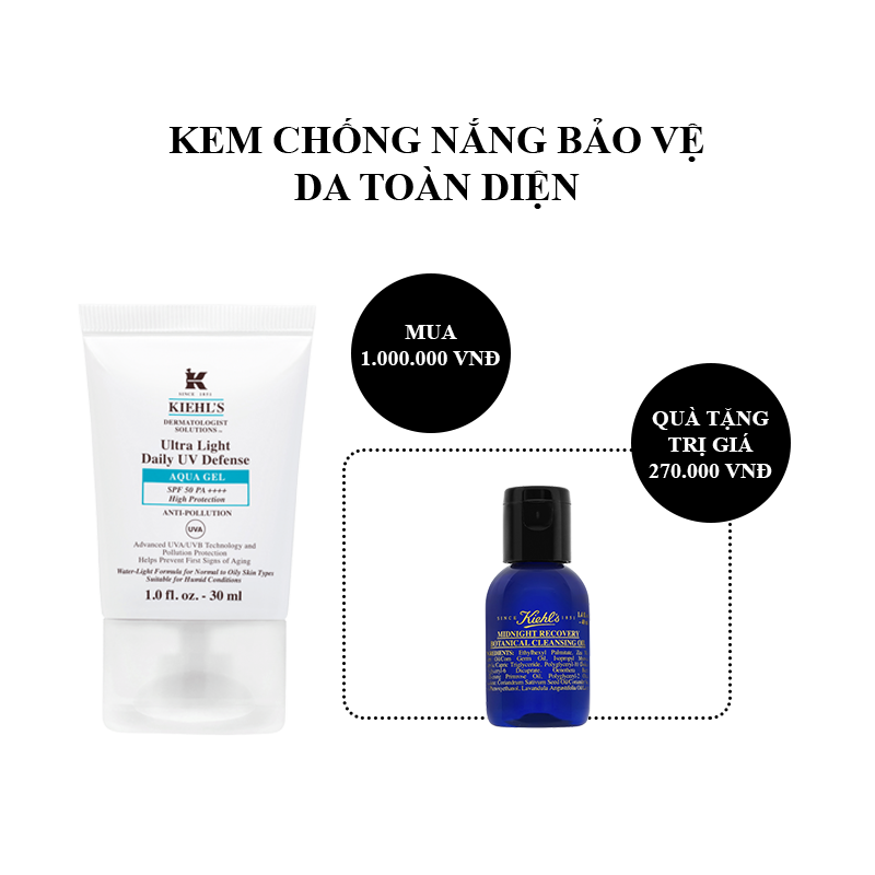 Kem chống nắng dạng gel Ultra Light Daily UV Defense Aqua Gel