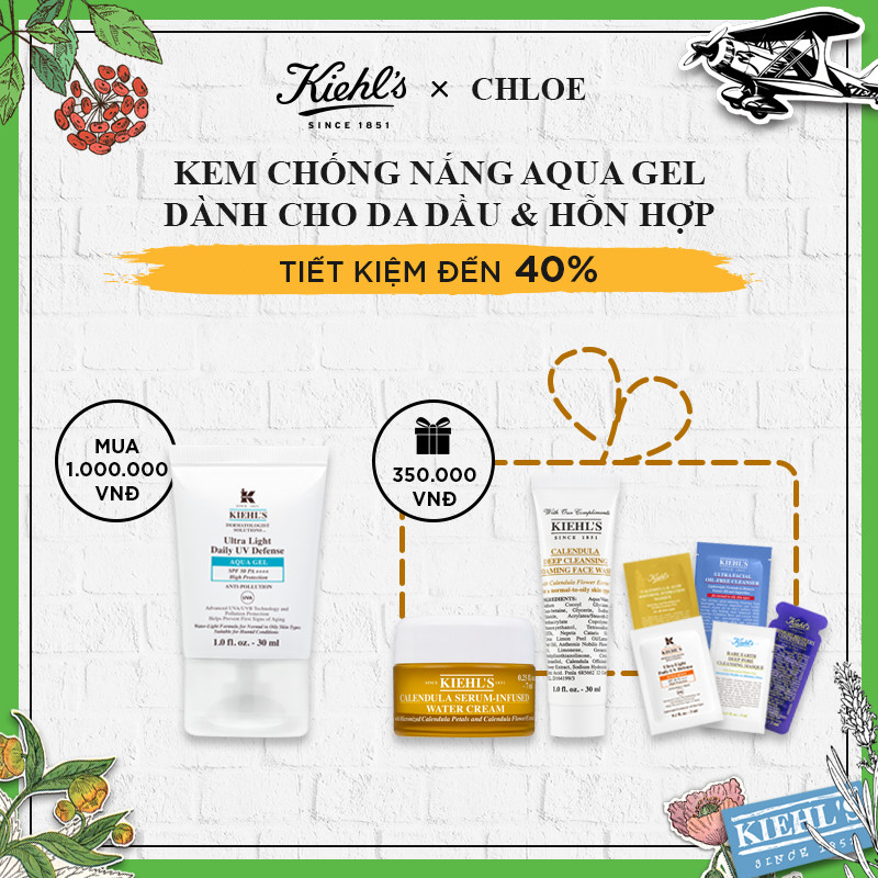 Chloe Set - Kem Chống Nắng Aqua Gel Dành Cho Da Dầu & Hỗn Hợp