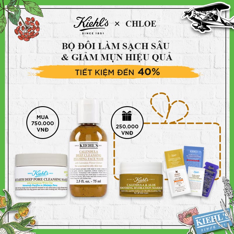 Chloe Set - Bộ Đôi Làm Sạch Sâu & Giảm Mụn Hiệu Quả