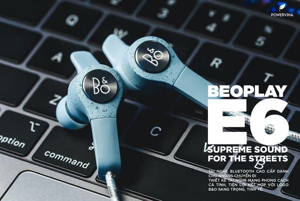 Tai Nghe Bluetooth B&O Beoplay E6 - Bang & Olufsen