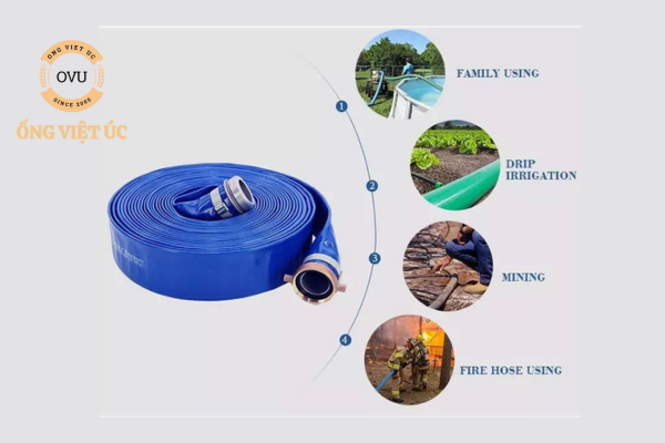 Vì sao ống bạt cốt dù được dùng rộng rãi trong nông nghiệp & xây dựng?