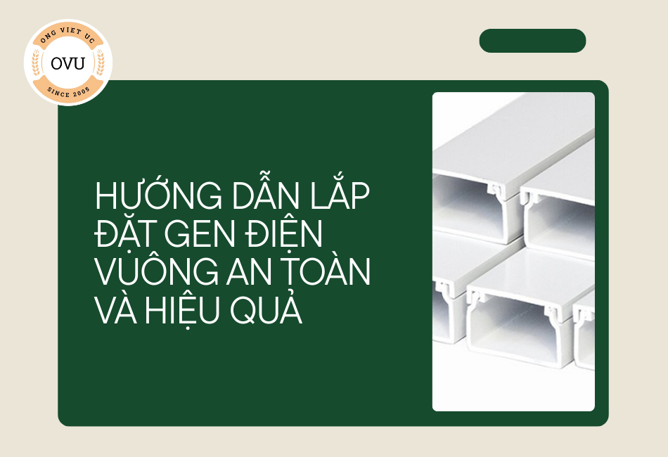 Hướng dẫn lắp đặt gen điện vuông an toàn và hiệu quả