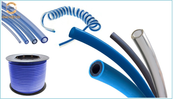 So sánh ống khí cao su và ống khí PVC: Ưu nhược điểm