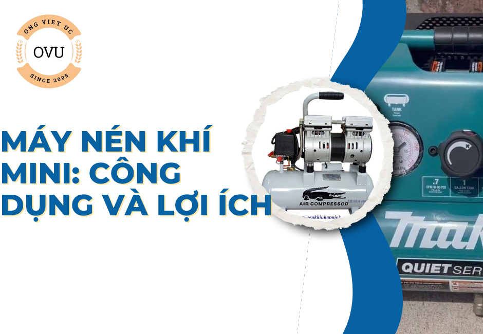 Máy Nén Khí Mini: Công Dụng Và Lợi Ích