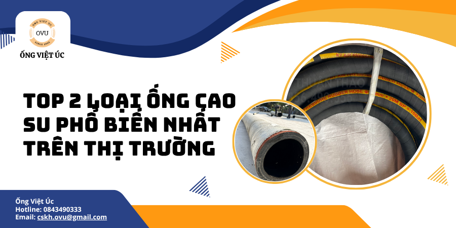 Top 2 Loại Ống Cao Su Phổ Biến Nhất Trên Thị Trường