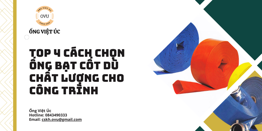 Top 4 Cách Chọn Ống Bạt Cốt Dù Chất Lượng Cho Công Trình