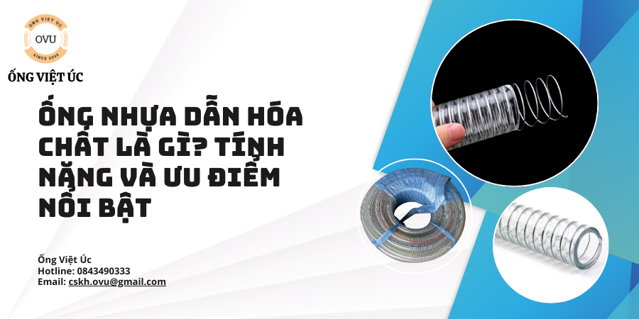 Ống nhựa trong xây dựng: Các loại phổ biến và ứng dụng