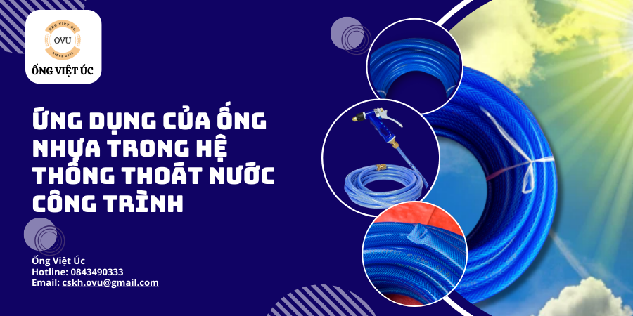 Ứng dụng của Ống Nhựa trong Hệ thống Thoát Nước Công trình