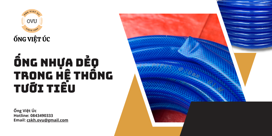 Ống Nhựa Dẻo Trong Hệ Thống Tưới Tiêu Thông Minh