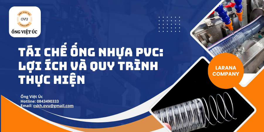 Tái chế ống nhựa PVC: Lợi ích và quy trình thực hiện