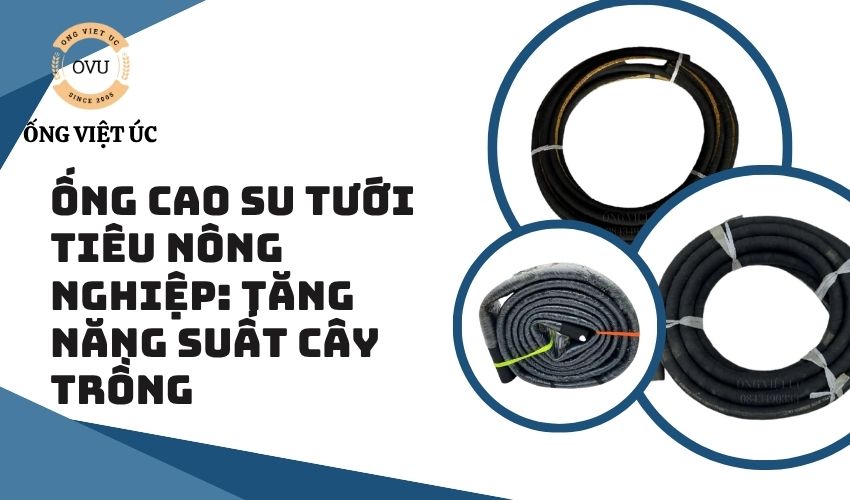 Ống cao su tưới tiêu nông nghiệp: Tăng năng suất cây trồng