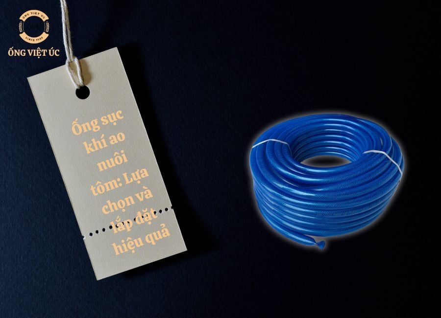 Ống sục khí ao nuôi tôm: Lựa chọn và lắp đặt hiệu quả