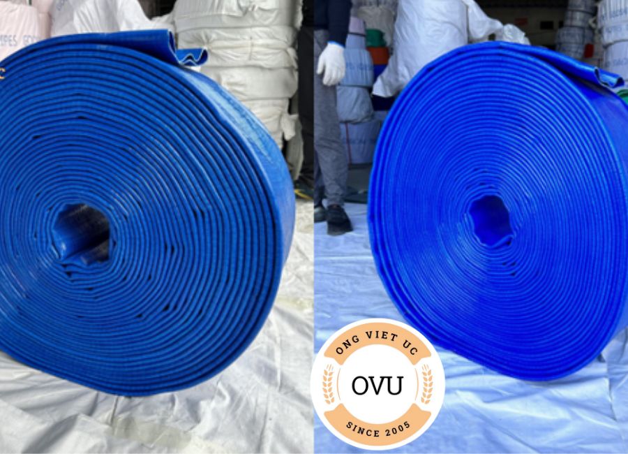 Ứng dụng ống bạt cốt dù xanh dương trong tưới tiêu mùa khô – mưa