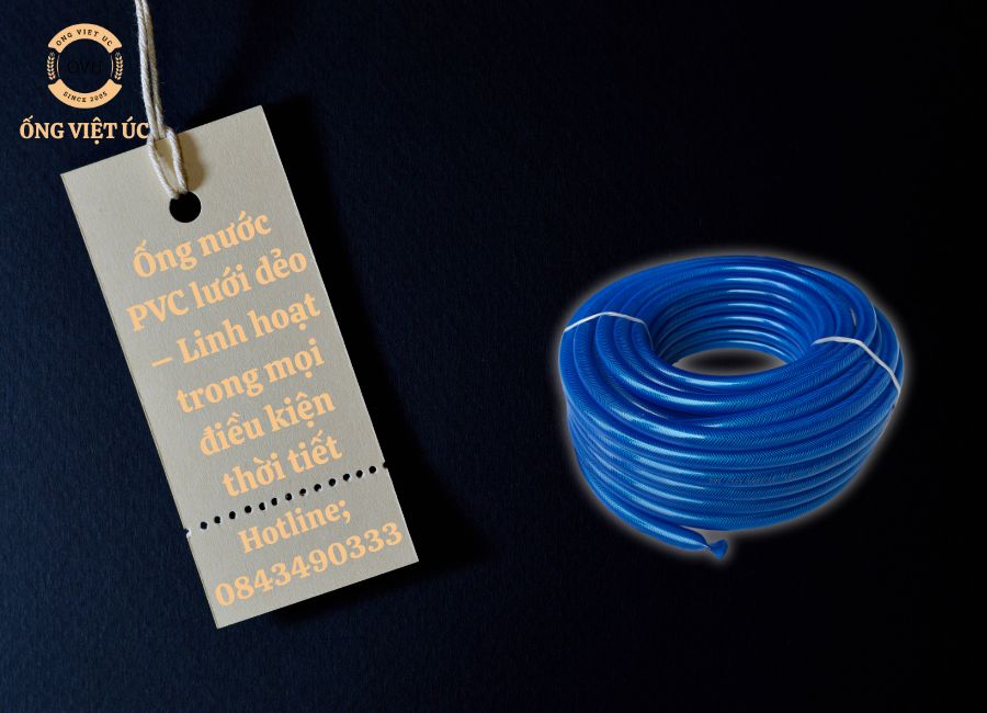 Ống nước PVC lưới dẻo – Linh hoạt trong mọi điều kiện thời tiết