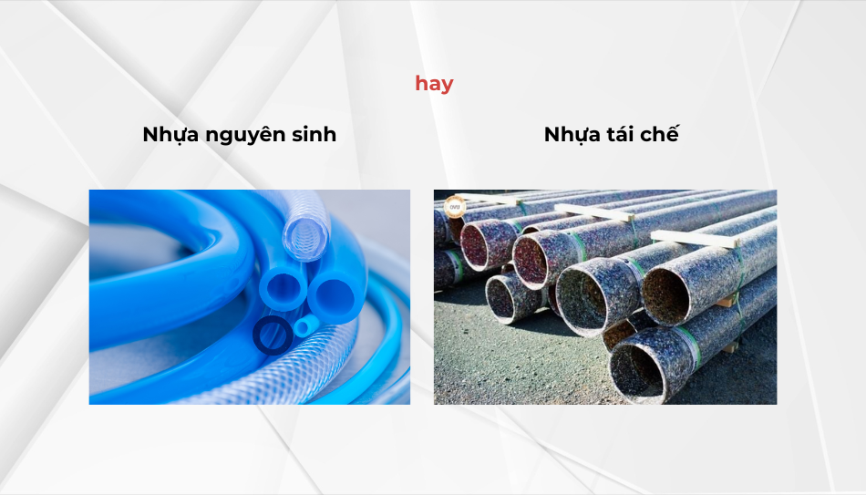 Nhựa Nguyên Sinh Và Nhựa Tái Chế: Cái Nào Tốt Hơn?