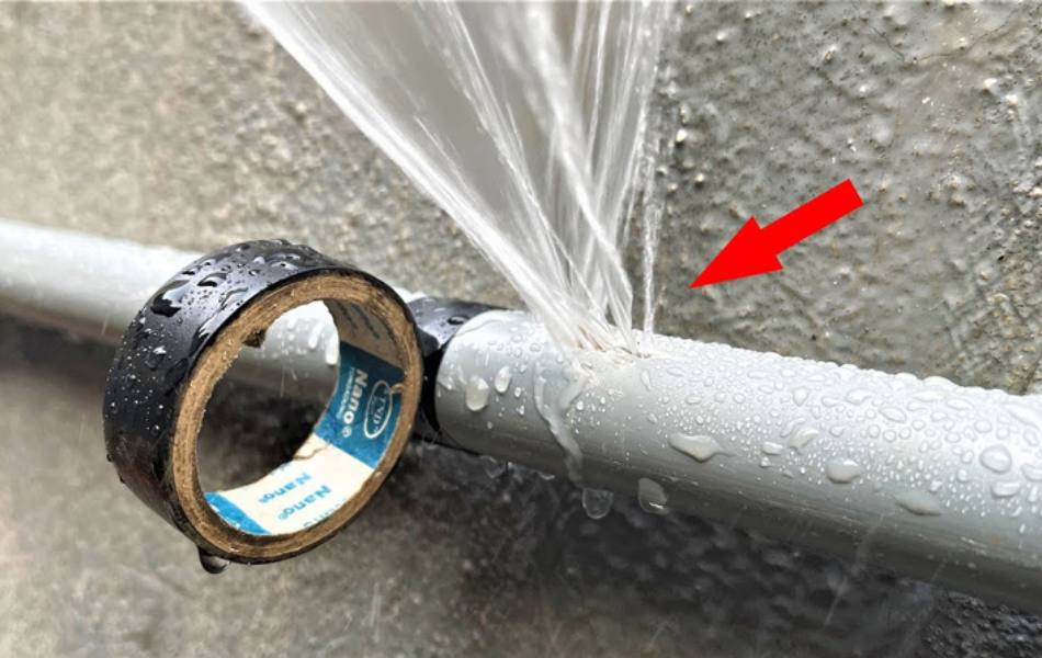 Cách xử lý ống nước bị nứt hoặc rò rỉ nhanh chóng chỉ trong 3 bước!