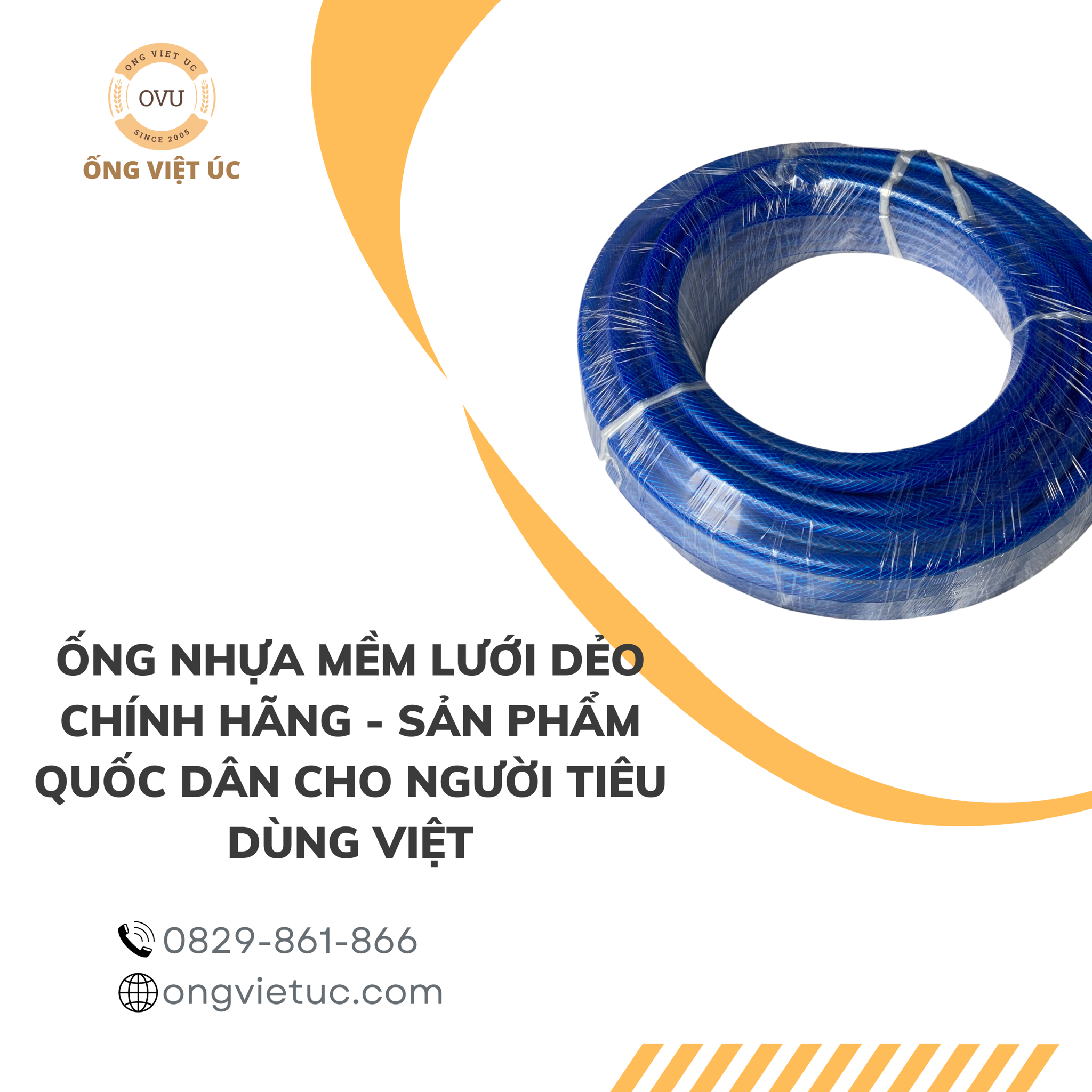 Ống nhựa mềm lưới dẻo chính hãng - Sản phẩm quốc dân cho người tiêu dùng Việt