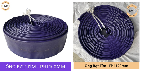 Bảng Giá Ống Bạt Cốt Dù Màu Tím Mới Nhất 2025 – Ống Việt Úc