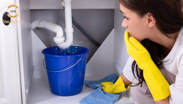 Cách xử lý ống nhựa PVC bị rò rỉ nước