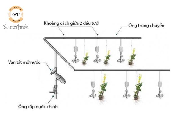 Cách lắp đặt hệ thống ống dẫn nước tưới tiêu đơn giản