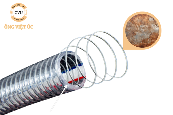 Ống nhựa mềm lõi thép