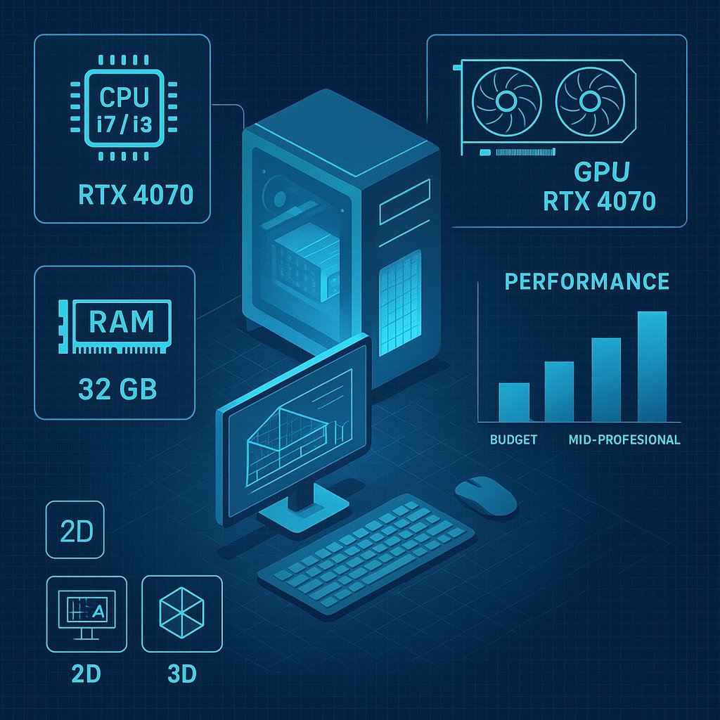 Cấu Hình Máy Tính Tối Ưu Cho AutoCAD 2025: Hướng Dẫn Toàn Diện