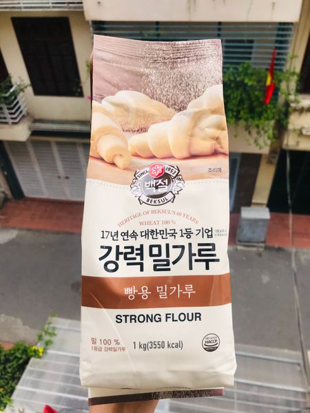 Bột mì số 13 - bột mì làm bánh mì Hàn Quốc gói 1KG