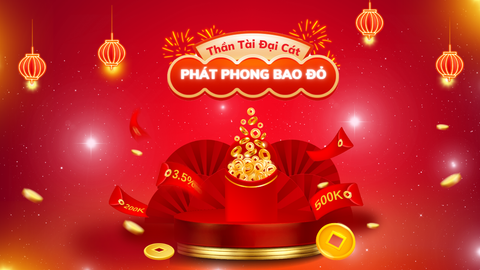 THẦN TÀI ĐẠI CÁT - PHÁT PHONG BAO ĐỎ