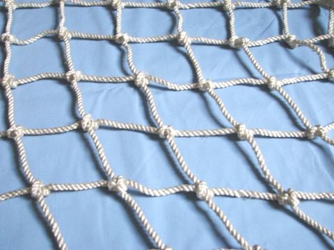 Cách đan lưới dây thừng đơn giản
