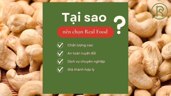 Realfood – Chuyên cung cấp các loại hạt dinh dưỡng chất lượng cao, an toàn cho sức khỏe
