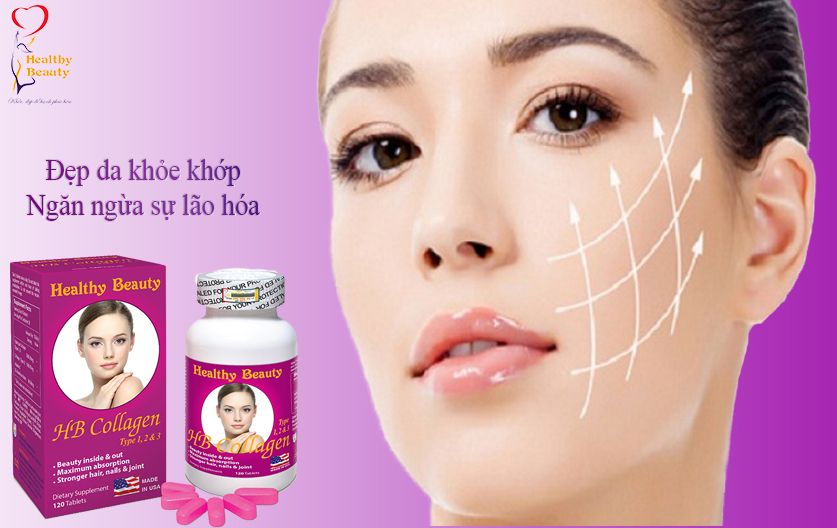 HB COLLAGEN TYPE 1,2&3 Đẹp da khỏe khớp Healthy Beauty Pharma Co.,LTD