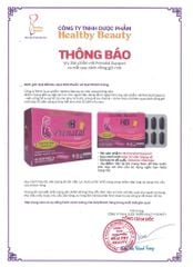 THÔNG BÁO RA MẮT QUY CÁCH ĐÓNG GÓI MỚI CÙA HB PRENATAL SUPPORT (Hộp 3 vỉ x 10 viên)