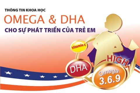 Omega & DHA Cần Thiết Cho Sự Phát Triển Toàn Diện Của Trẻ Em
