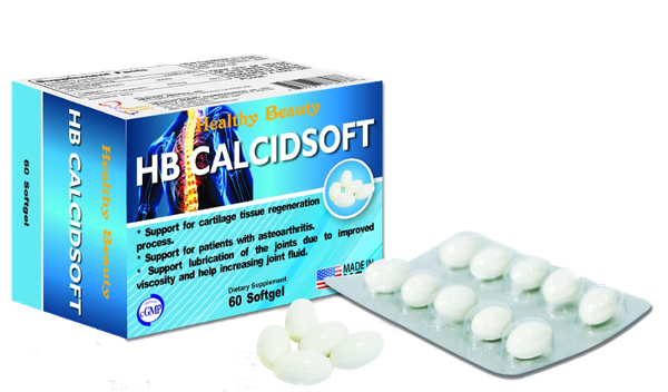 HB CALCIDSOFT - Bổ sung Calcium và Vitamin D giúp cho xương chắc khỏe - Healthy Beauty Pharma Co.,LTD