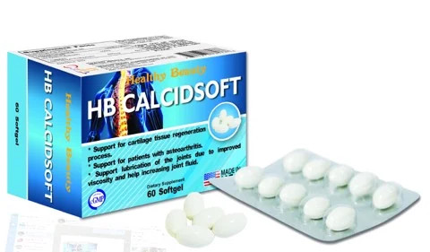 HB Calcidsoft – Bổ sung Calcium và Vitamin D cho xương chắc khỏe