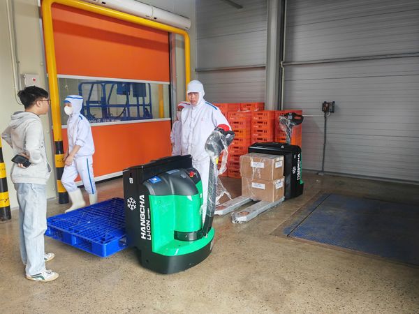 XE NÂNG TAY ĐIỆN HOẠT ĐỘNG NHIỆT ĐỘ -30°C