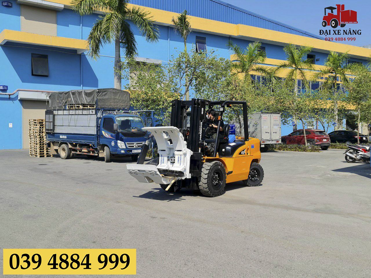 Thông số xe nâng dầu 4.5 tấn dòng X Hangcha động cơ Xinchai C490
