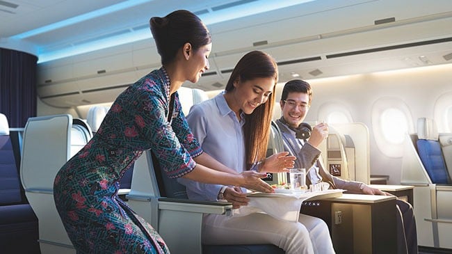 Giảm đến 30% giá vé hạng thương gia Malaysia Airlines