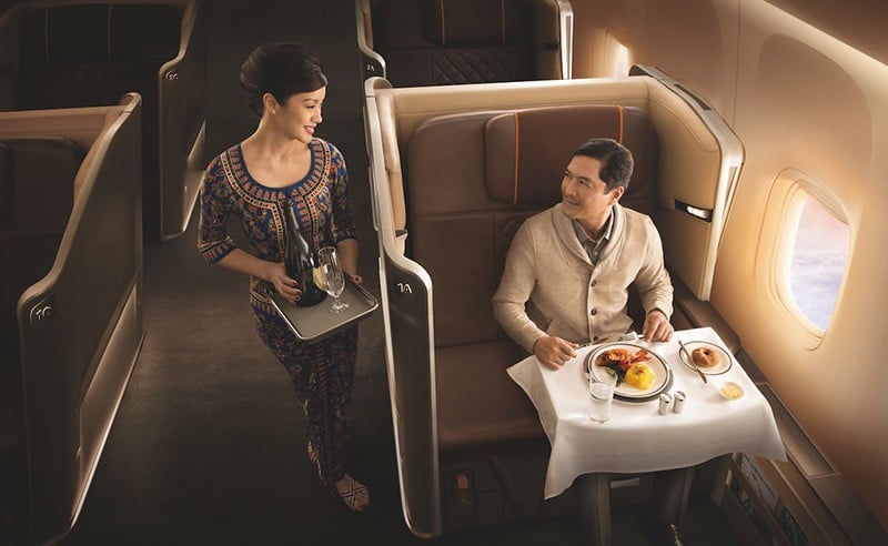 Vé máy bay hãng hàng không Singapore Airlines
