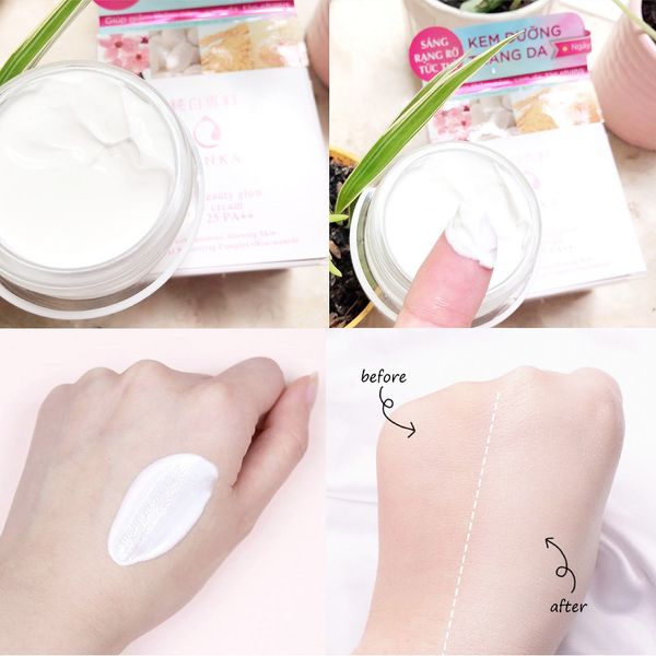 Kem Trắng Da Chống Nắng Ban Ngày Senka White Beauty Glow UV Cream SPF – Lam  Thảo Cosmetics