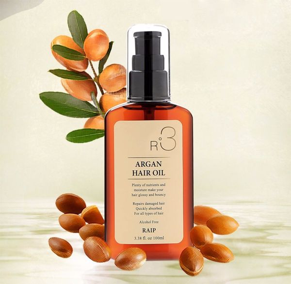 Dầu Dưỡng Giúp Hồi Phục Tóc Hư Tổn Raip R3 Argan Hair Oil - Lam Thảo Cosmetics