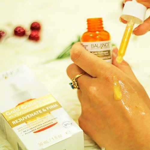 Tinh Chất Ngăn Ngừa Lão Hóa Căng Bóng Da Balance Active Formula Gold  Collagen Rejuvenating Serum 30ml