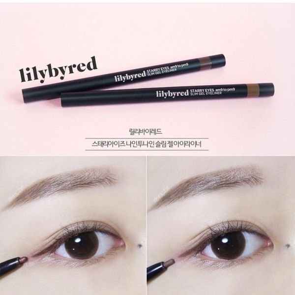 Chì Kẻ Mắt Lâu Trôi, Siêu Mảnh Lilybyred Starry Eyes am9 to pm9 Slim G –  Lam Thảo Cosmetics