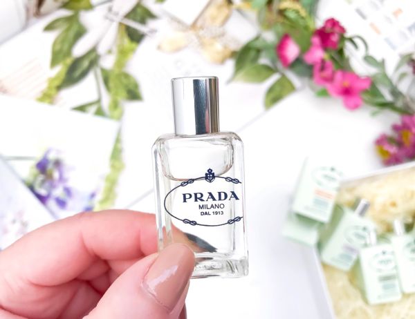 prada milano iris cedre