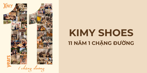 𝐊𝐈𝐌𝐘 𝐒𝐇𝐎𝐄𝐒 - 11 NĂM 1 CHẶNG ĐƯỜNG